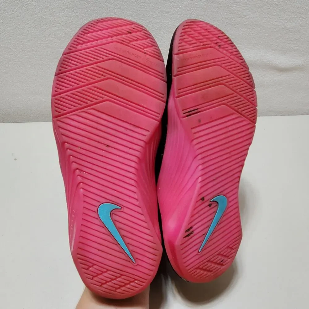 Nike Sneakers Shoes Womens 10 Athletic React Metcon AMP Black Pink CT9155-063